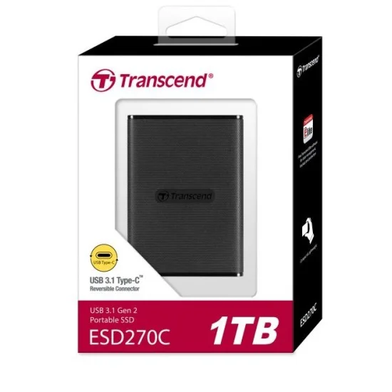 External SSD USB 3.1 750 GB