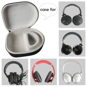 Universal Headphones Case in Black