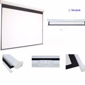 Meki 70" x 70" Manual Projector Wall Screen