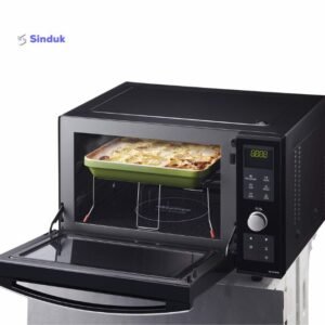 Panasonic Double Heater Inverter Grill Microwave Oven (NN-DF383B)