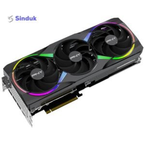 PNY GeForce RTX 5080 ARGB Epic-X OC Triple Fan 16GB GDDR7 Graphics Card #VCG508016TFXXPB1-O