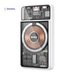 Bwoo BO-P49 10000mAh 20W QC3.0 White Magnetic Wireless Charging Power Bank