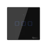 SONOFF WiFi Smart Wall Touch Switch T2/T3 UK 3 Gang- Compatible with Alexa, Google Assistant