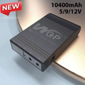 WGP Mini UPS 10400 mAh Battery 5,12,12 Update version